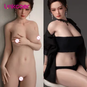 Linkooer Sex Doll 170cm Full Body Silicone Korean Beauty 2 Holes Big Boob Sexy Ass Lifelike
